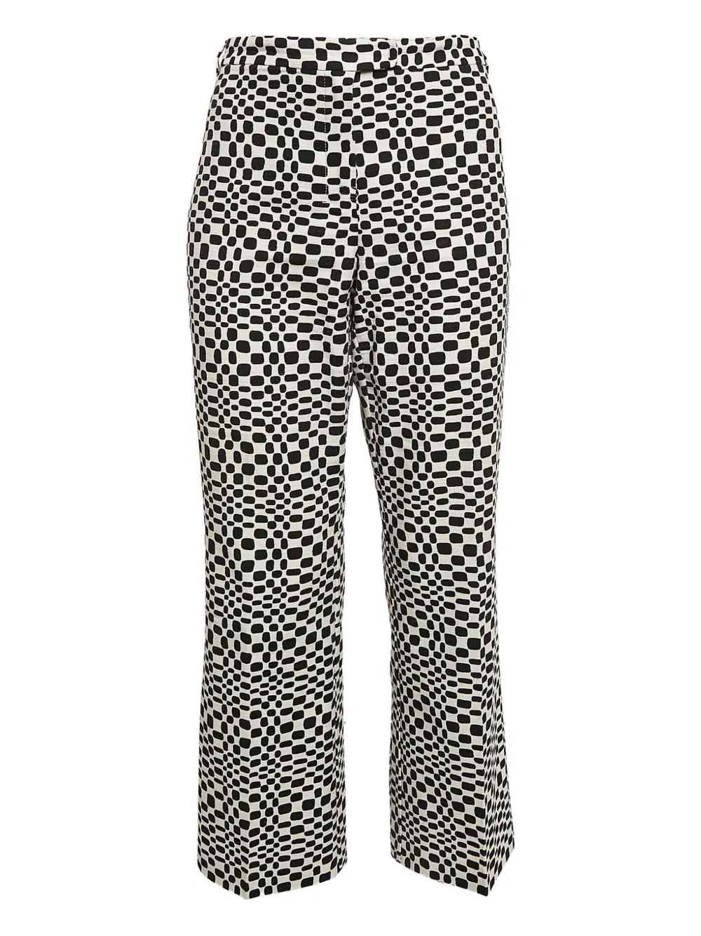 Max Mara グラフィック パンツ - ブラック Max Mara グラフィック パンツ - ブラック