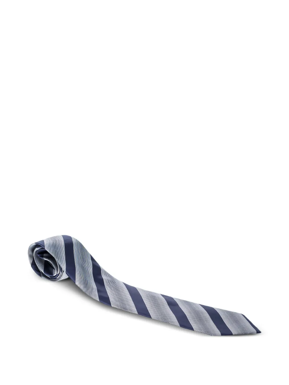 striped silk tie