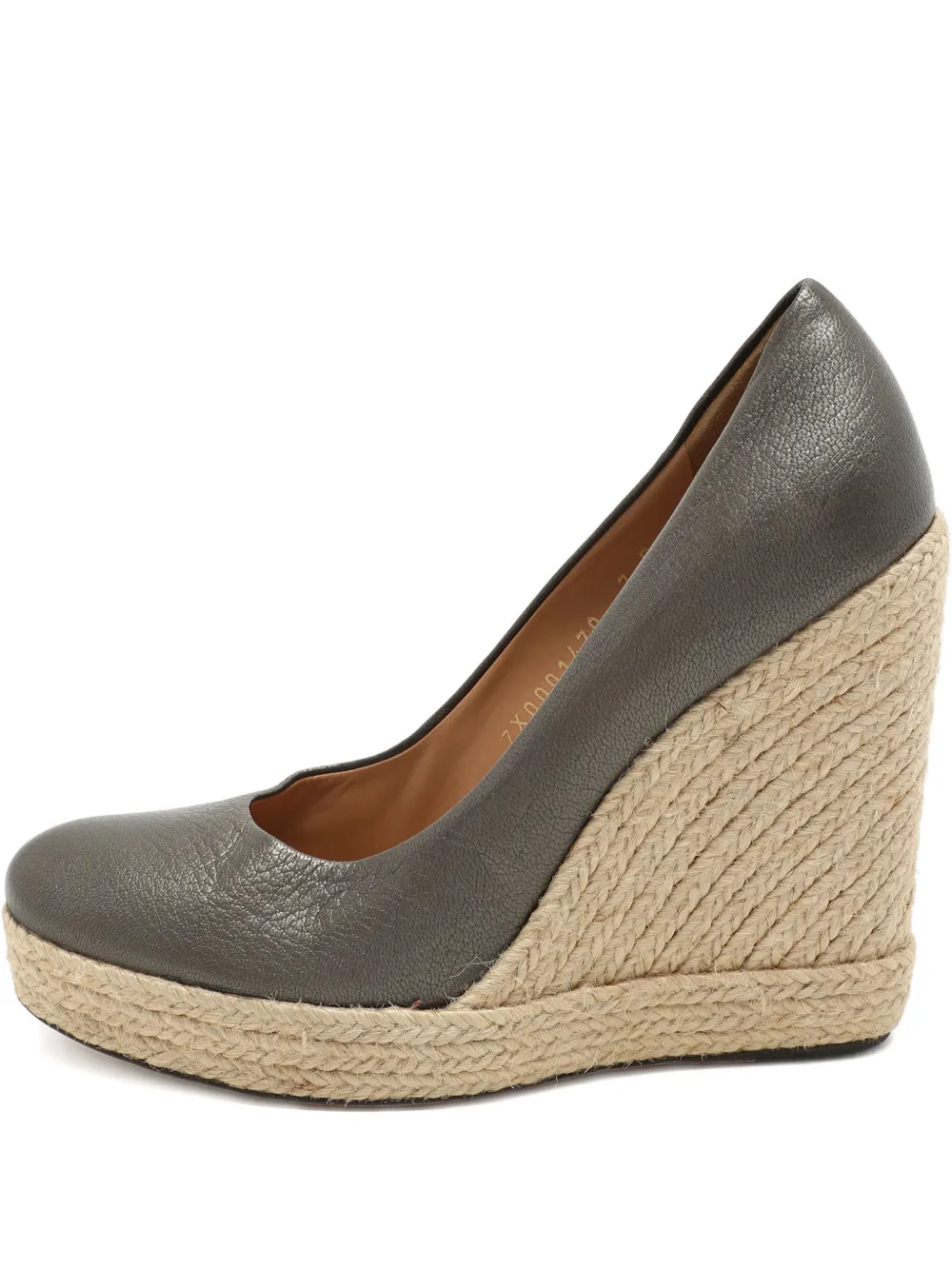 Ferragamo Pre-Owned wedge heel pumps - Grigio