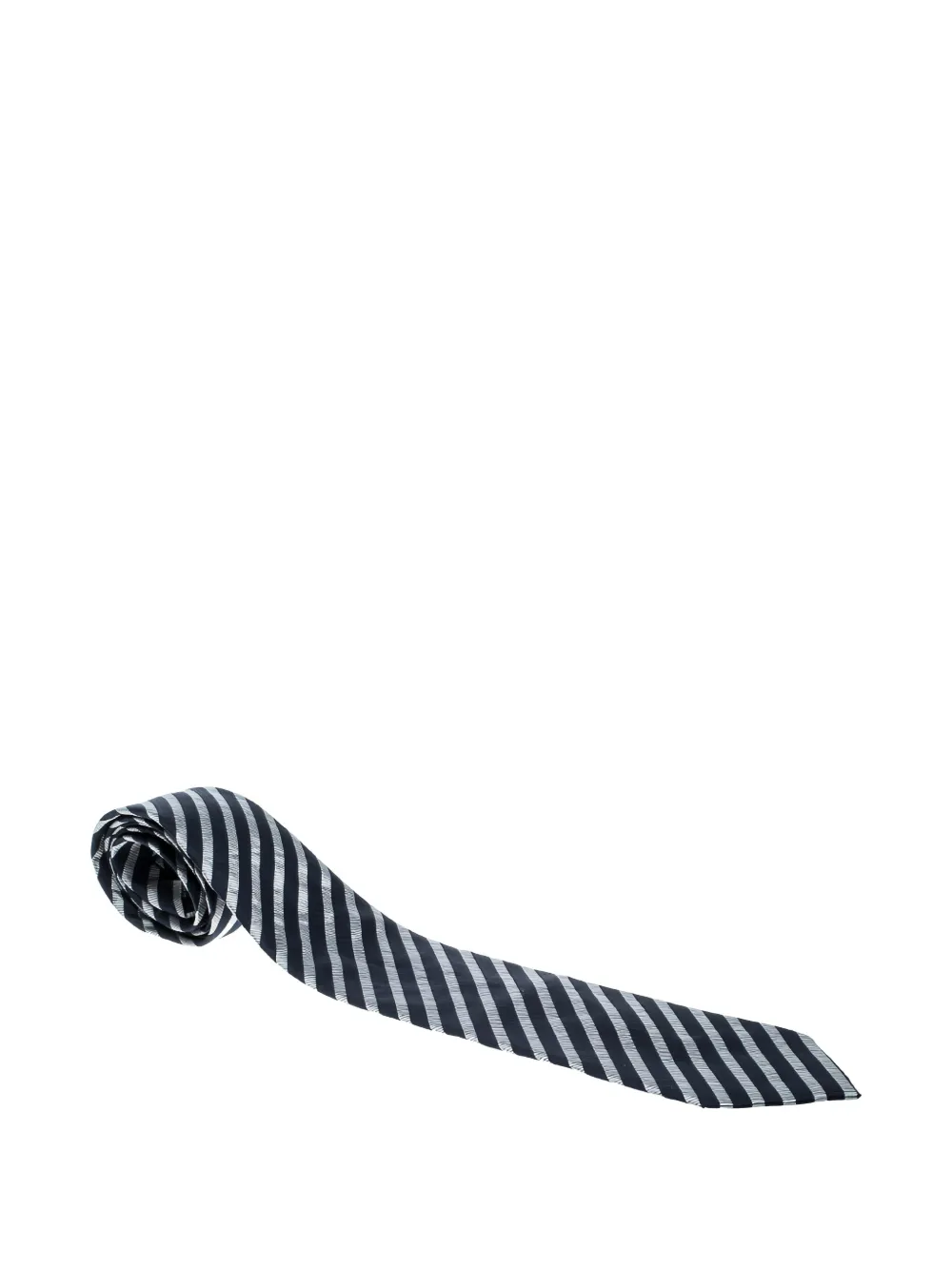 striped silk tie