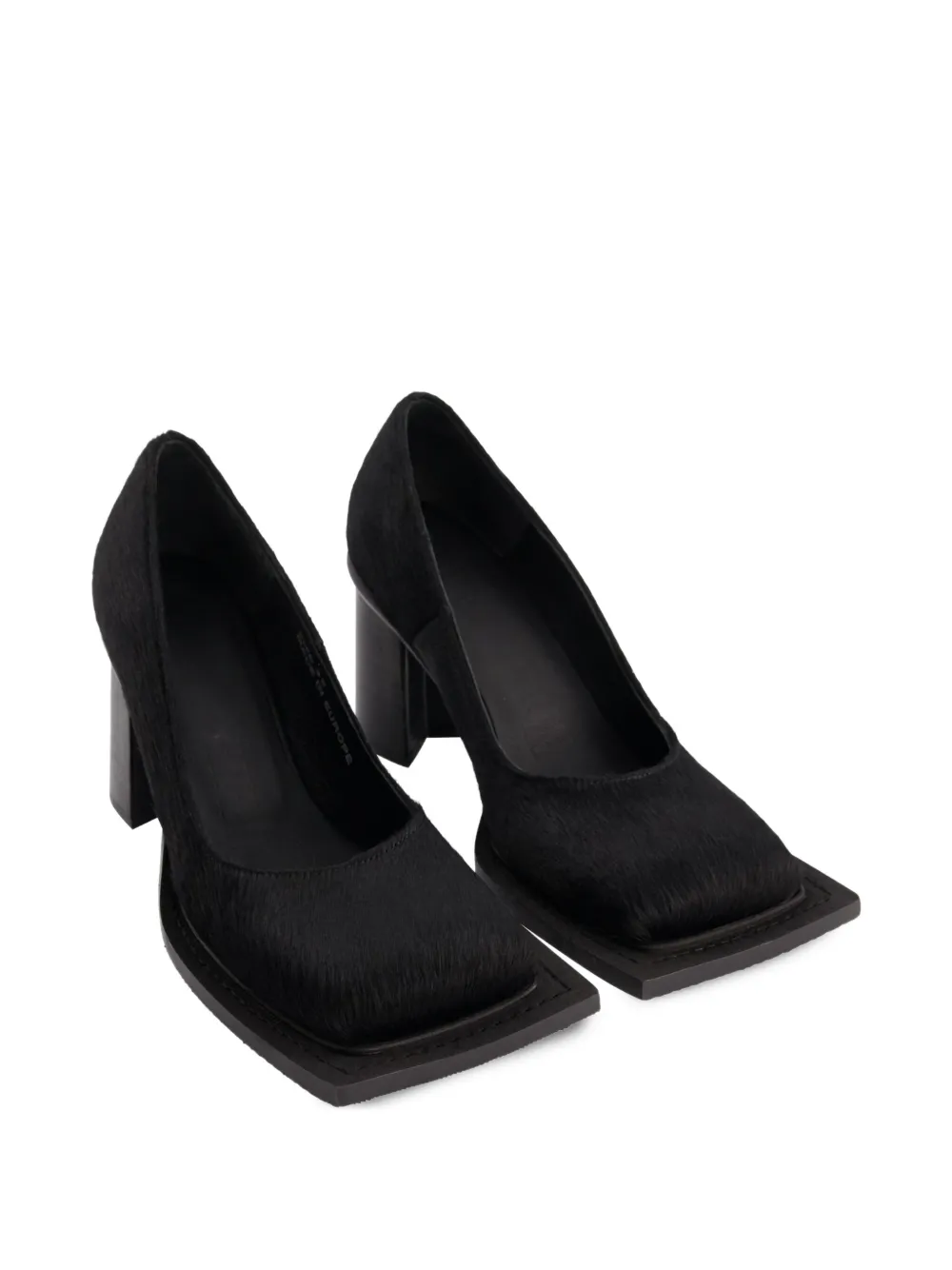 Ninamounah block-heel pumps Black