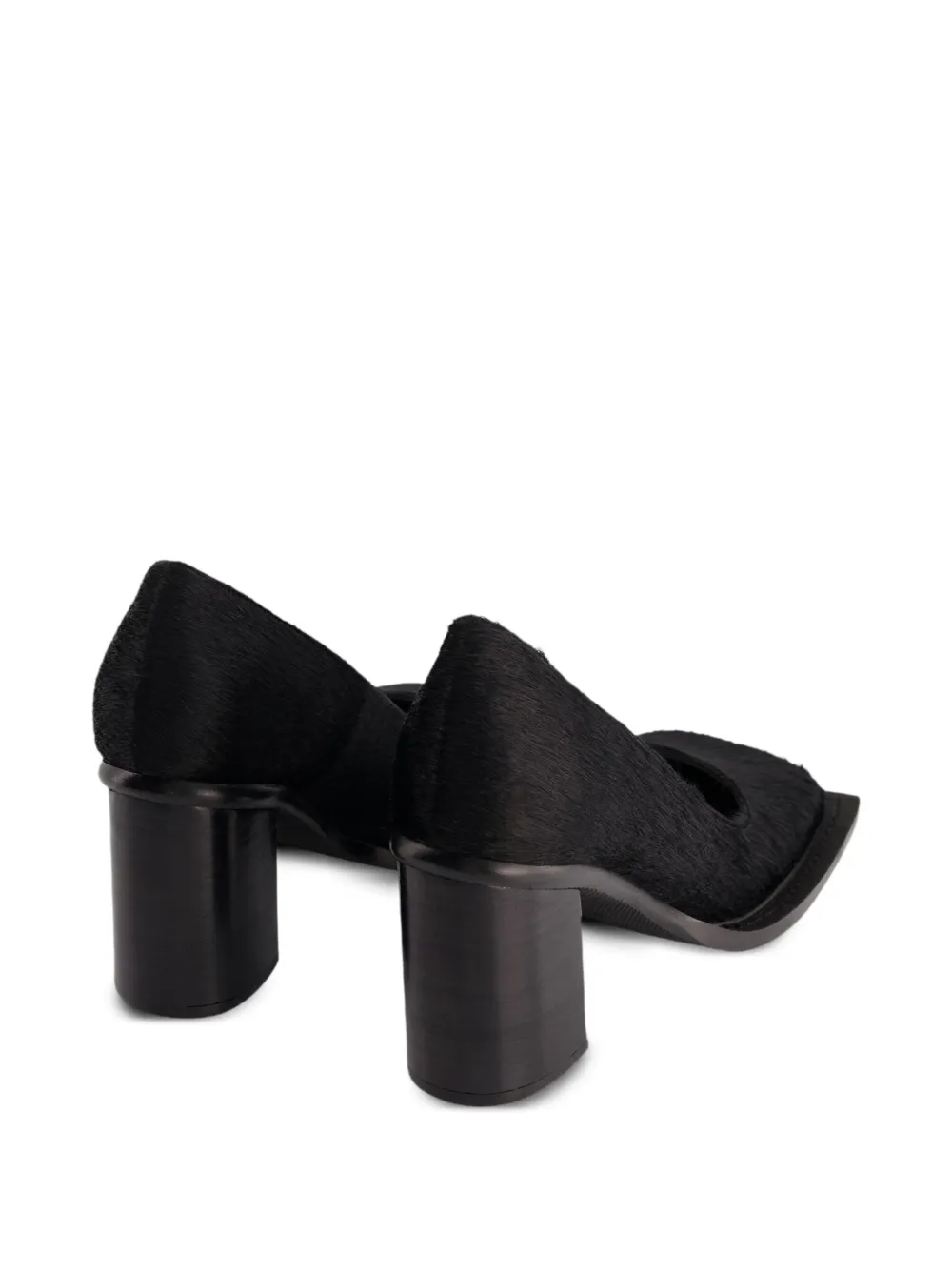 Ninamounah block-heel pumps Black