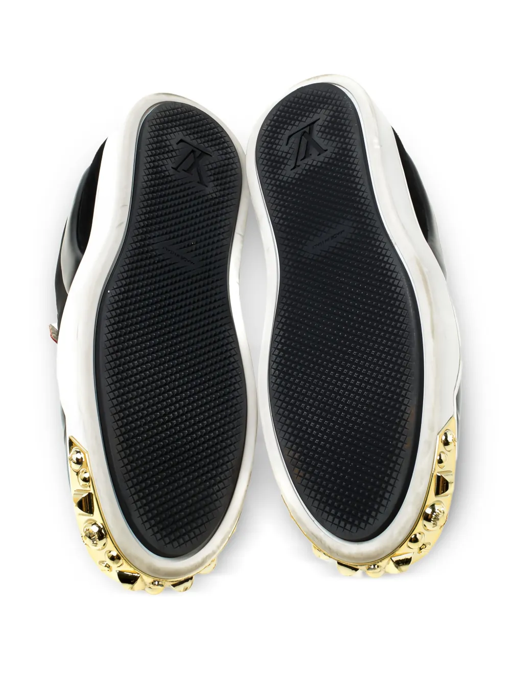 Pre-owned Louis Vuitton 2024 Stud-embellished Sneakers