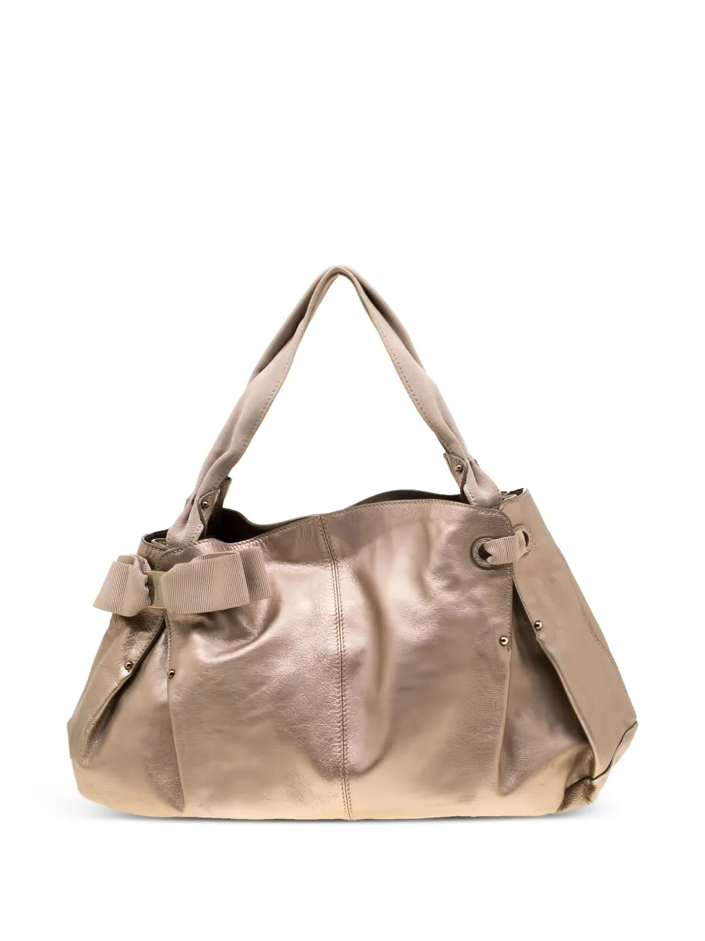 Ferragamo Pre-Owned bow-detailing leather tote bag | Image 2