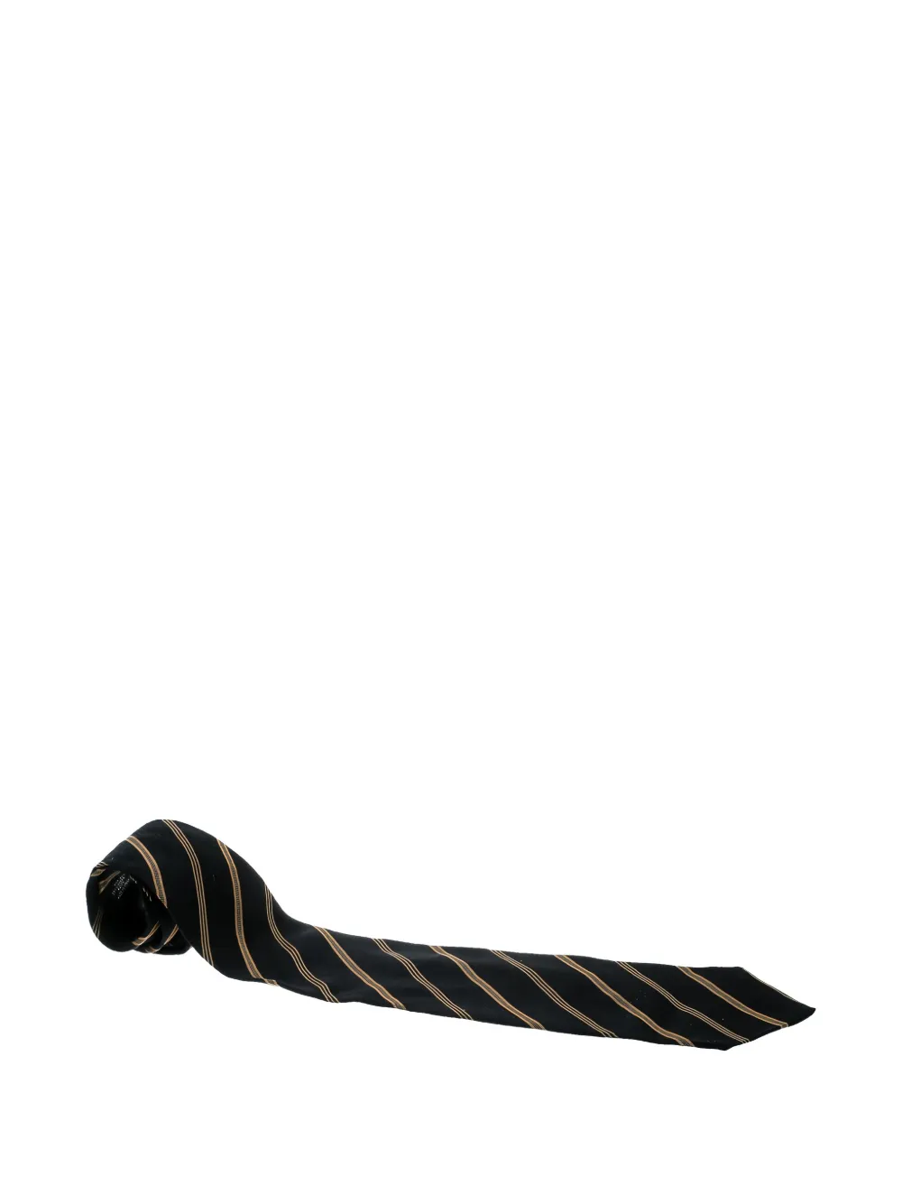 Giorgio Armani Pre-Owned striped silk tie | Image 2