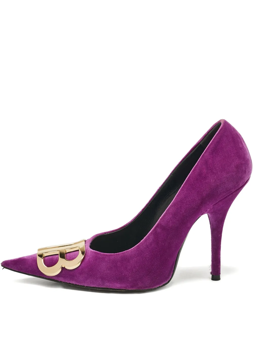 Balenciaga Pre-Owned 110mm BB Knife pumps - パープル Balenciaga Pre-Owned 110mm BB Knife pumps - パープル