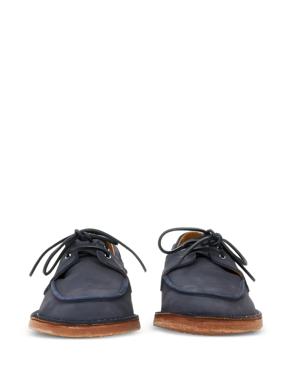 Buttero Leren bootschoenen met veters - Blauw