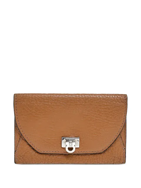 Ferragamo Pre-Owned Gancini textured-leather cardholder