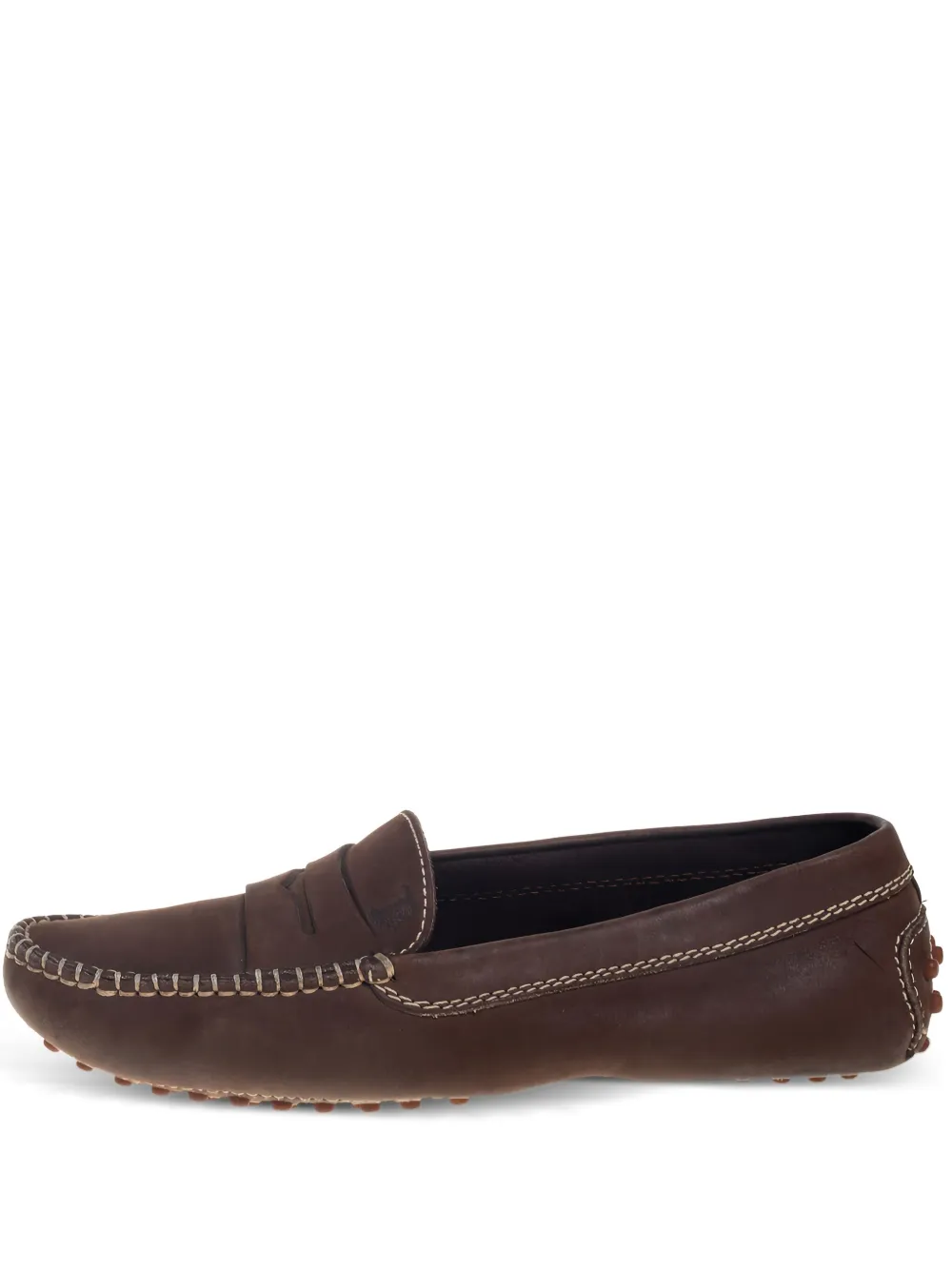 Tod's Vintage プレオウンド スエード ローファー - ブラウン Tod's Vintage プレオウンド スエード ローファー - ブラウン