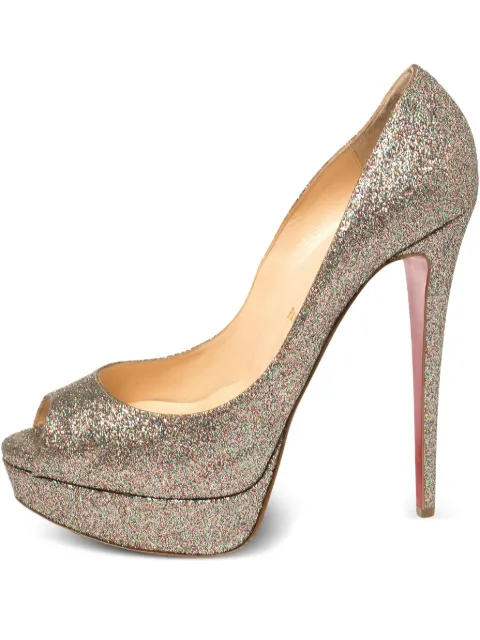 Christian Louboutin Pre-Owned 150mm Lady Peep pumps