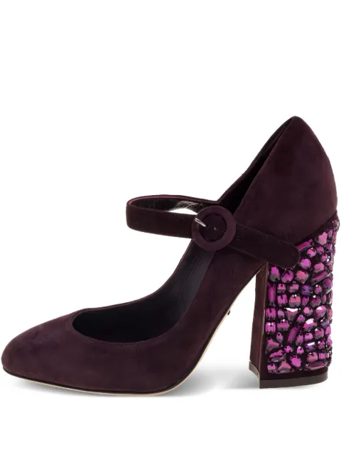 Dolce & Gabbana Pre-Owned Pumps mit Kristallen 100mm