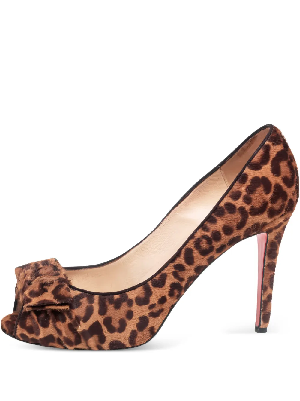 Christian Louboutin Pre-Owned レオパード パンプス 105mm - ブラウン Christian Louboutin Pre-Owned レオパード パンプス 105mm - ブラウン