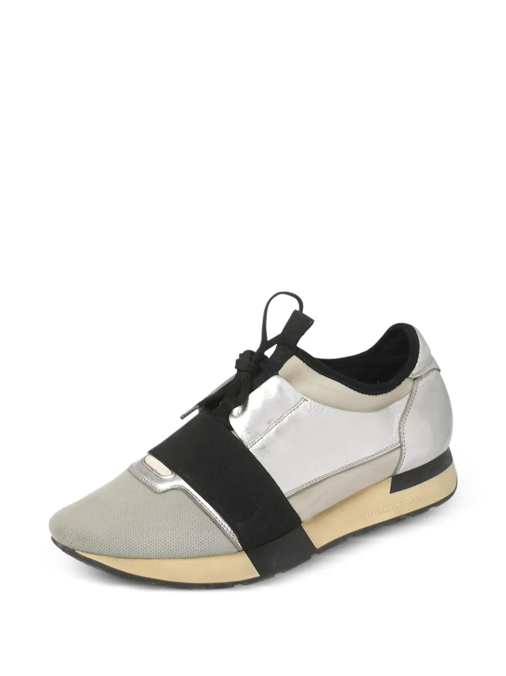 Balenciaga Pre-Owned Race Runner sneakers - Zilver