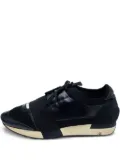 Balenciaga Pre-Owned mesh panelled lace-up trainers - Black