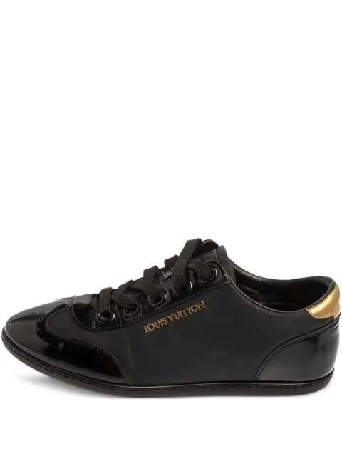 Louis Vuitton Pre-Owned leather lace-up sneakers