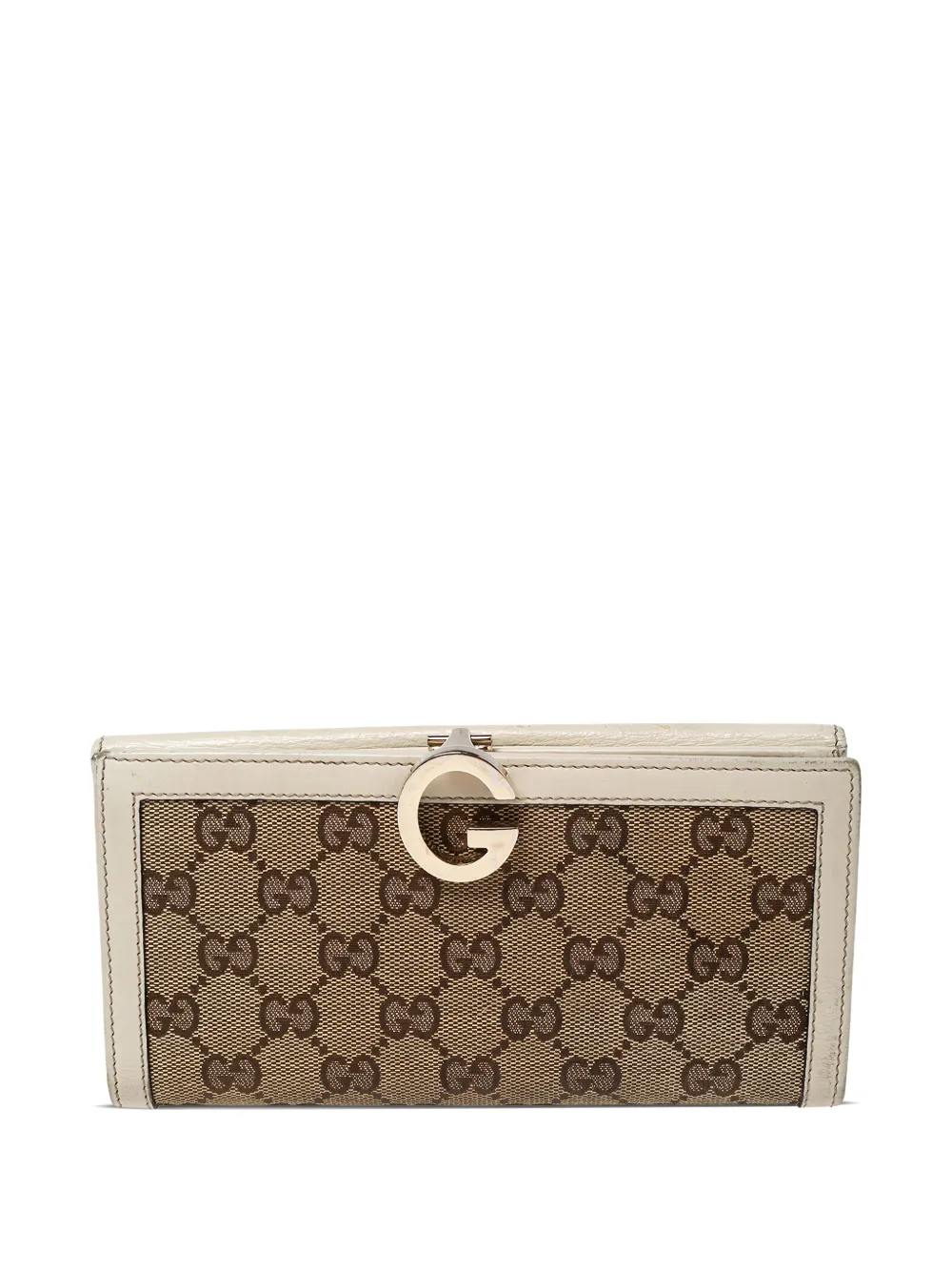 Gucci Pre-Owned cartera con logo G | blanco | Image 1