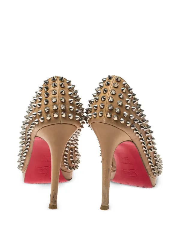 Christian Louboutin Pre-Owned スパイクスタッズ サンダル 115mm