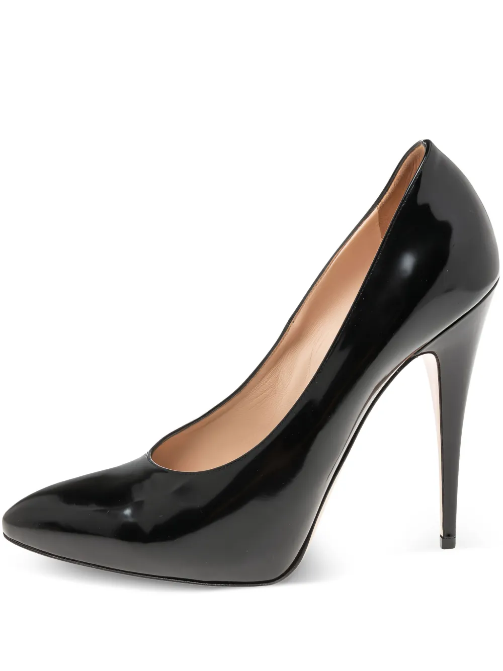 Gucci Pre-Owned high-shine pointed-toe pumps | Black | Image 1