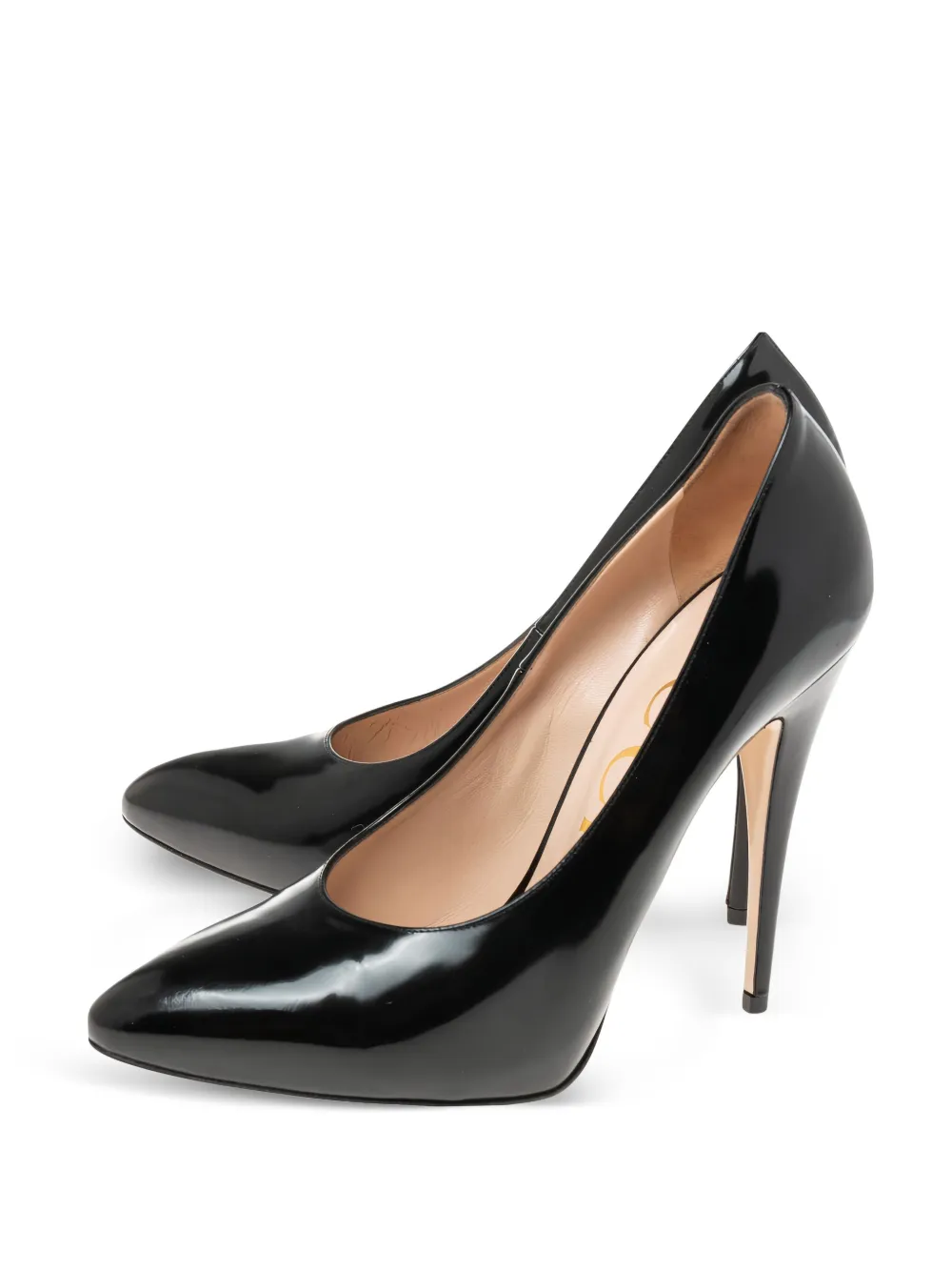 Gucci Pre-Owned Pumps met puntige neus - Zwart