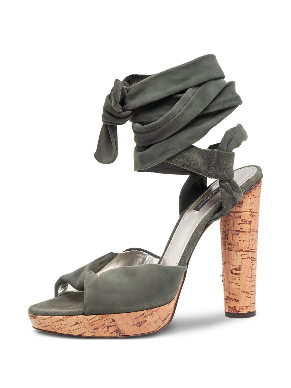 Dolce & Gabbana Pre-Owned 125mm suede sandals | Image 2
