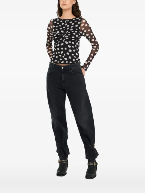 LIU JO polka-dot print T-shirt