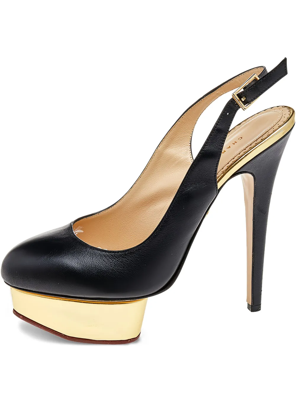 Charlotte Olympia pre-owned 150mm Dolly pumps | Black | Image 1