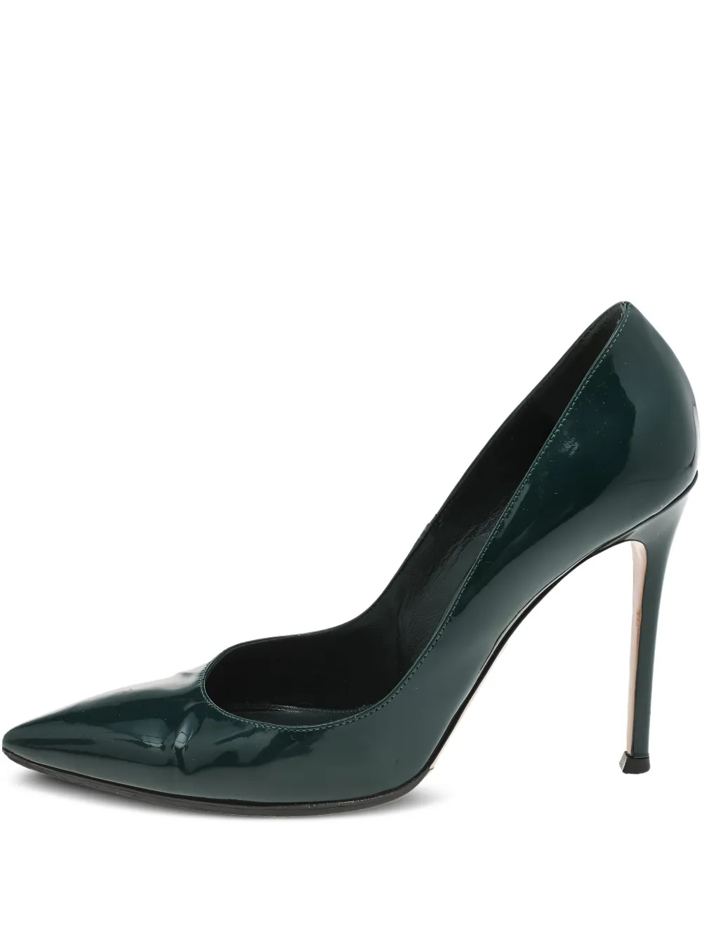 Gianvito Rossi Pre-owned Pumps aus Lackleder 110mm - Grün