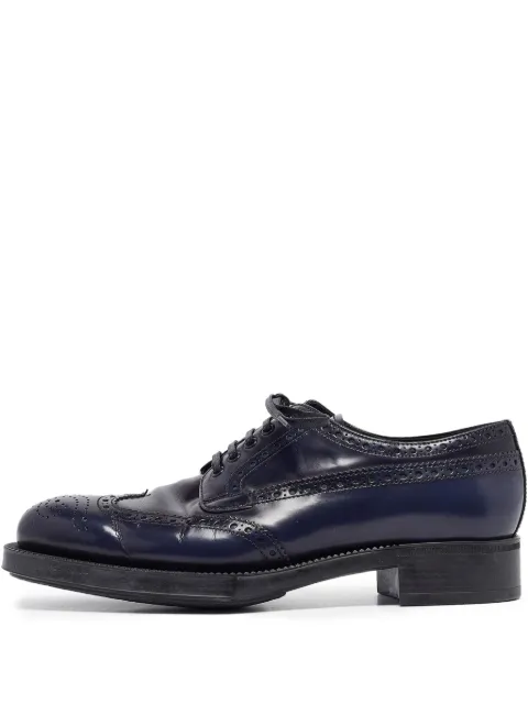 Prada Pre-Owned leather Derby shoes