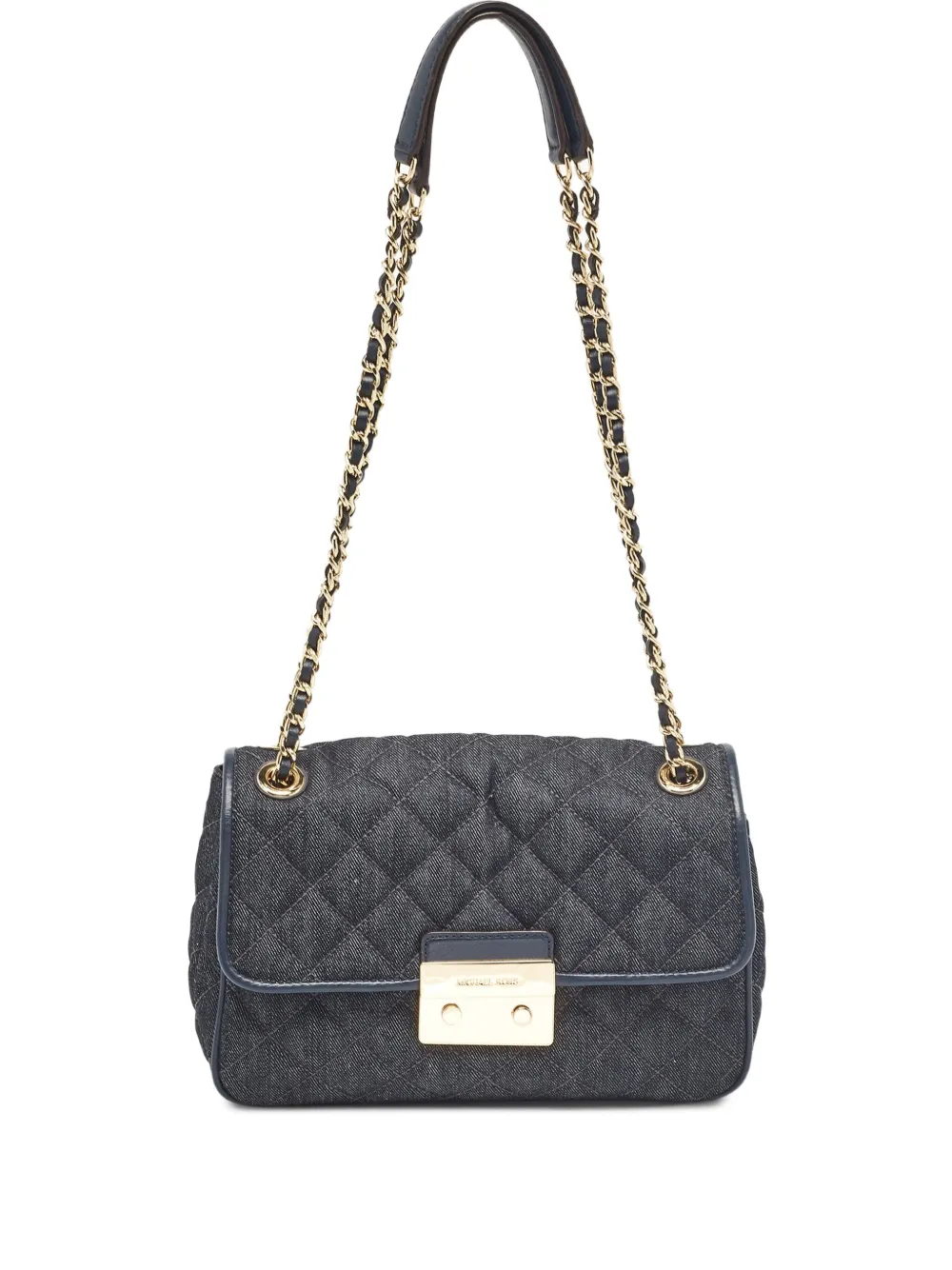 Michael Kors Vintage Sloan quilted denim shoulder bag | Blue | Image 1