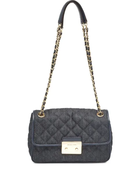 Michael Kors Vintage Sloan quilted denim shoulder bag