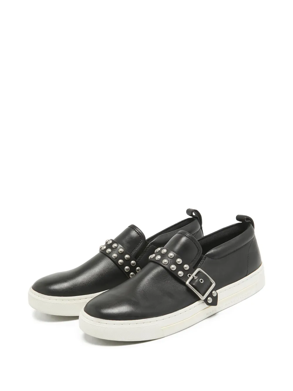 Marc Jacobs Vintage buckle-embellished leather sneakers | Image 2