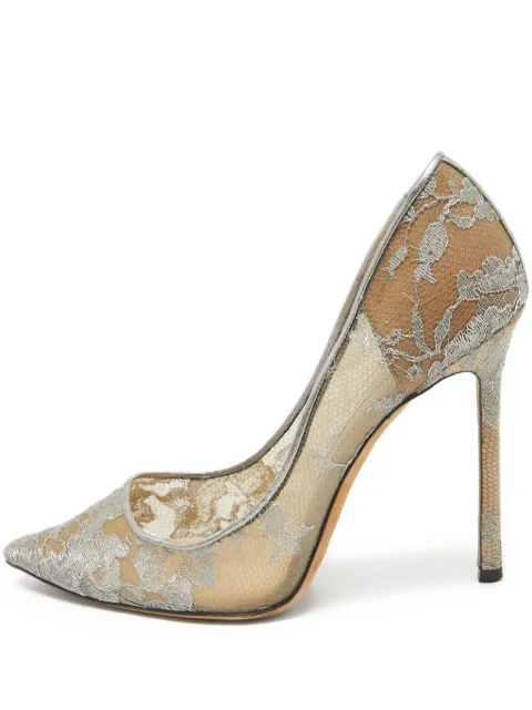 Jimmy Choo Pre-Owned zapatillas Romy con tacón de 110mm