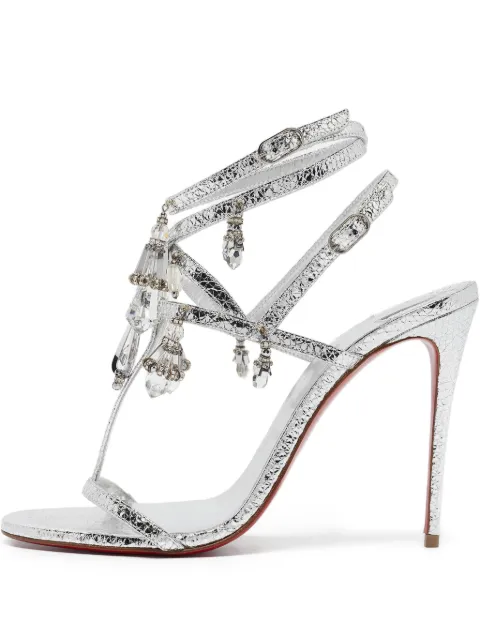 Christian Louboutin Pre-Owned 110mm Bombina Pampila sandals