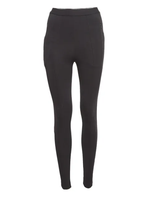 Balenciaga Pre-Owned logo-lettering leggings