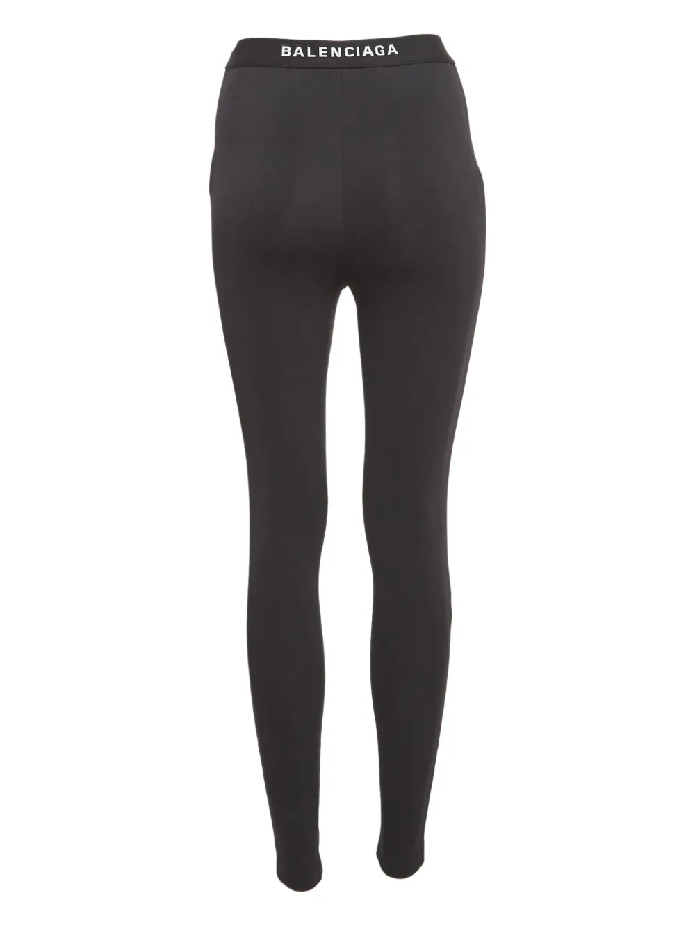 Balenciaga Pre-Owned logo-lettering leggings | Image 2