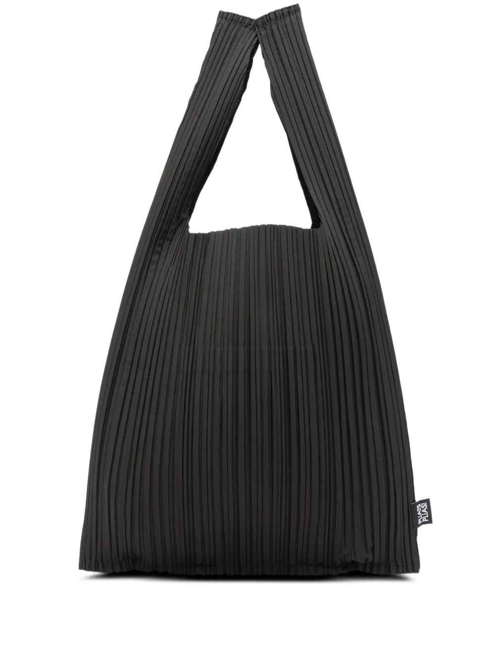 Issey Miyake Bolsa tote com pregas | Preto | Image 1