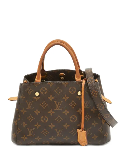 Louis Vuitton Pre-Owned 2015 Montaigne BB two-way handbag 