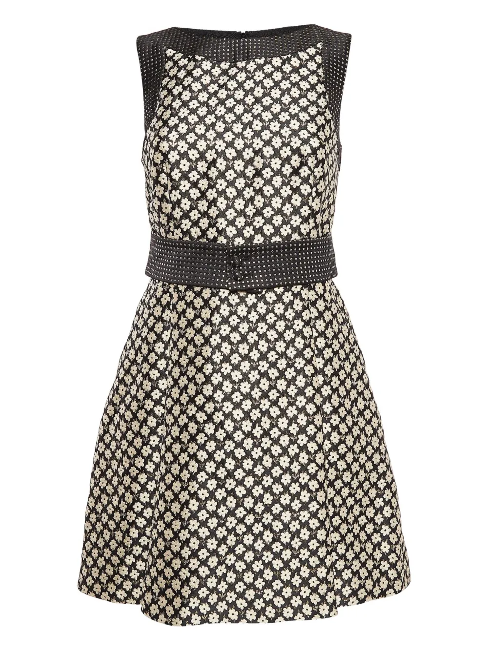 Red Valentino Vintage floral-print belted dress | Black | Image 1