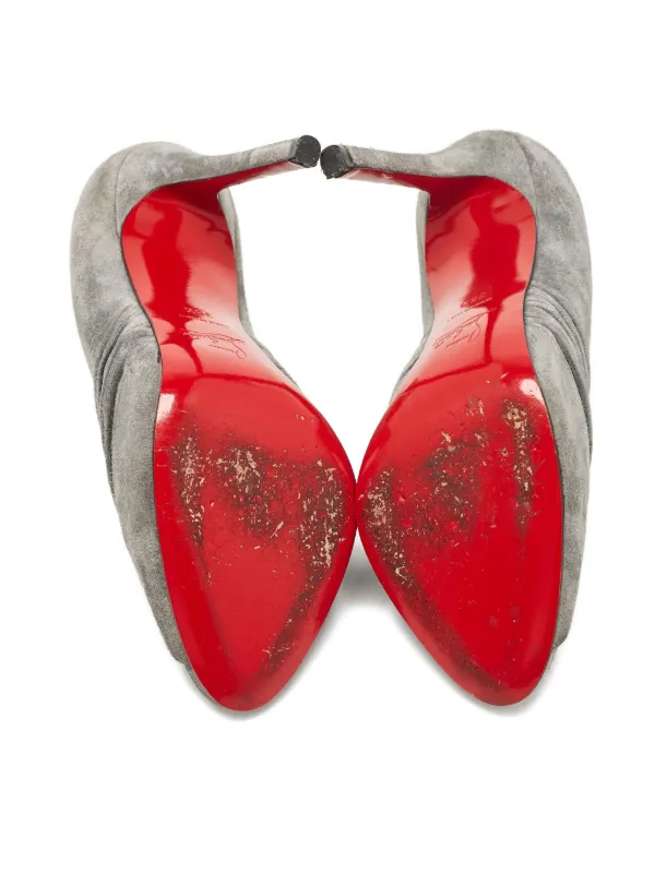 Christian Louboutin Pre-Owned スエード パンプス | グレー | FARFETCH JP