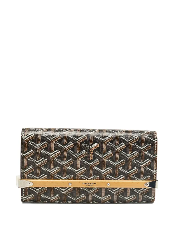 Goyard Pre-Owned Mini Monte Carlo Clutch Bag | Brown | FARFETCH