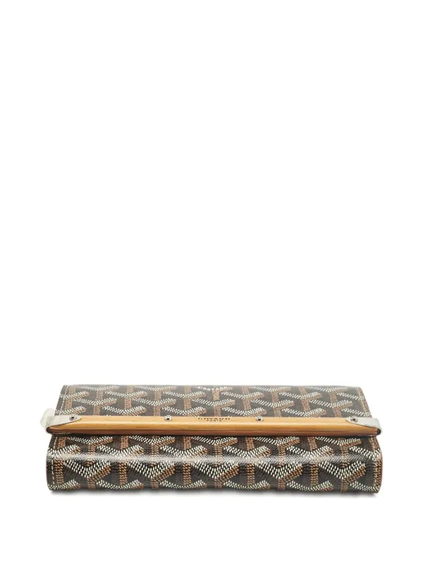 Goyard Pre-Owned Mini Monte Carlo Clutch Bag | Brown | FARFETCH