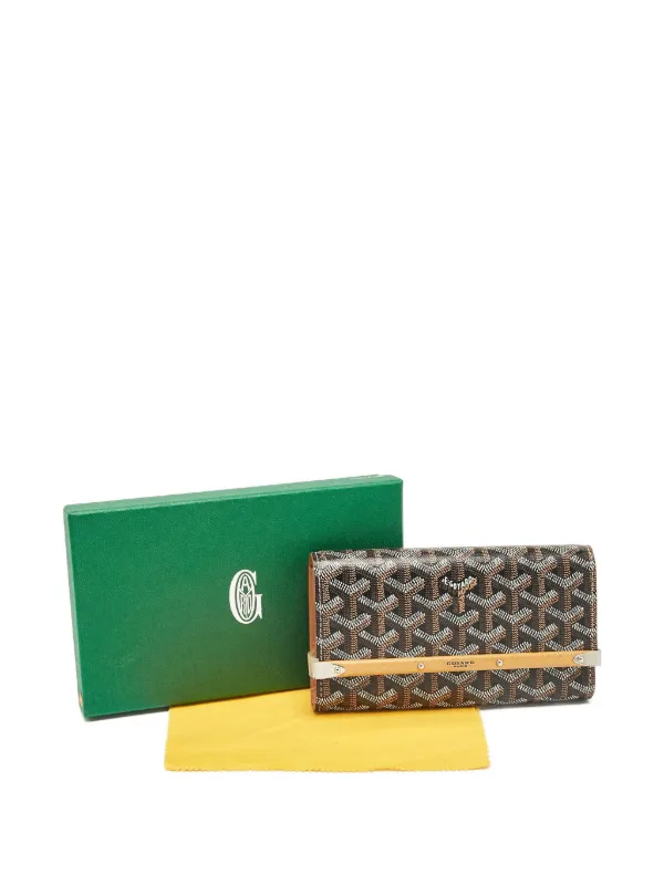 Goyard Pre-Owned Mini Monte Carlo Clutch Bag Brown FARFETCH JO