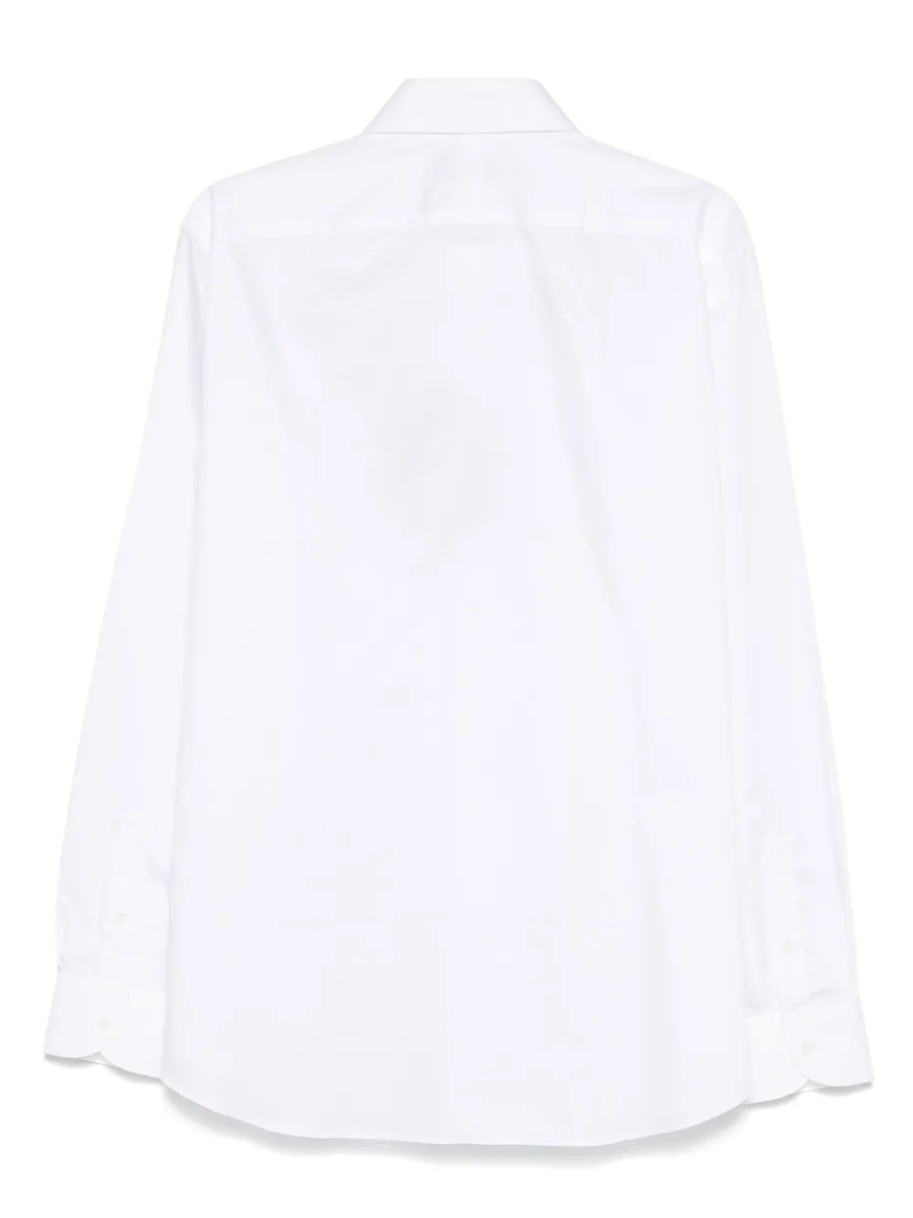 Scabal Katoenen overhemd - Wit
