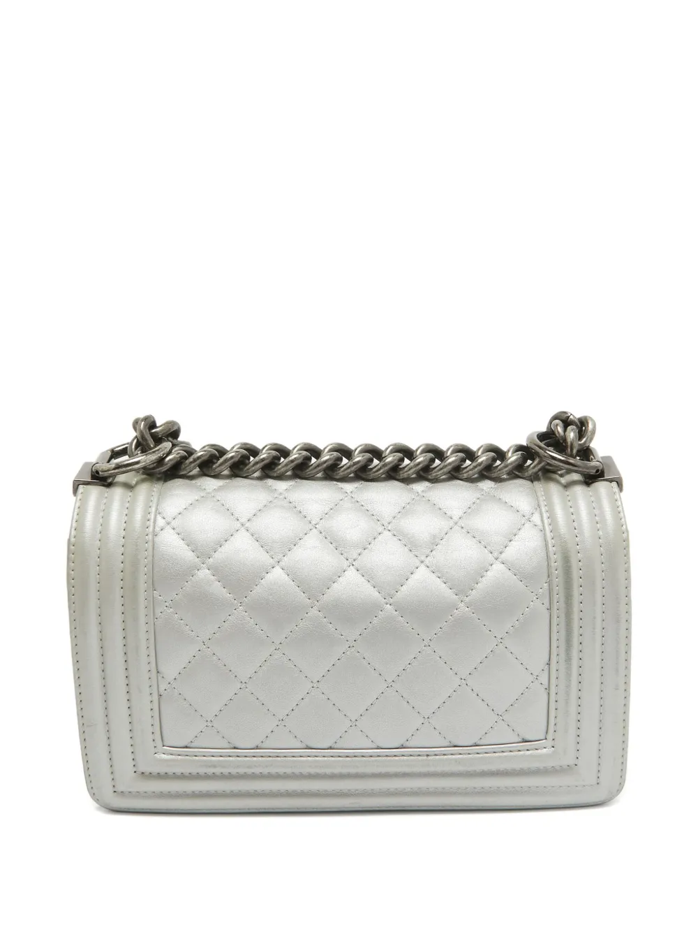 CHANEL Pre-Owned 2024 mini Boy Chanel quilted-leather shoulder bag | Mini Bags | Image 2