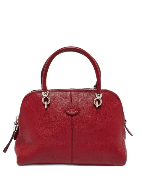 Tod's Vintage leather double handle bag