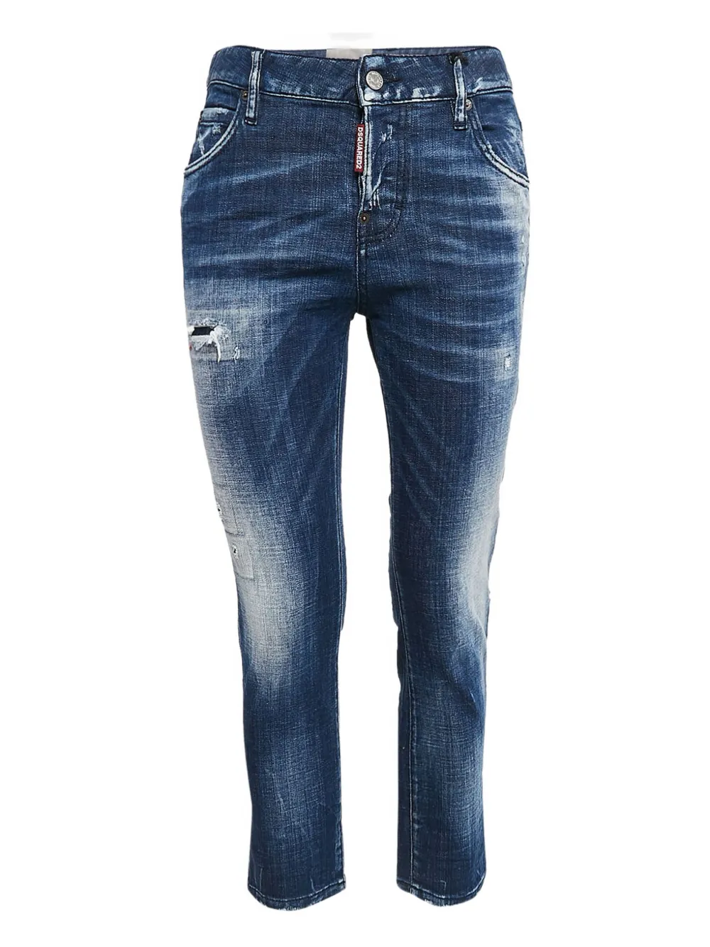 DSQUARED2 Jeans con effetto vissuto Pre-owned - Blu