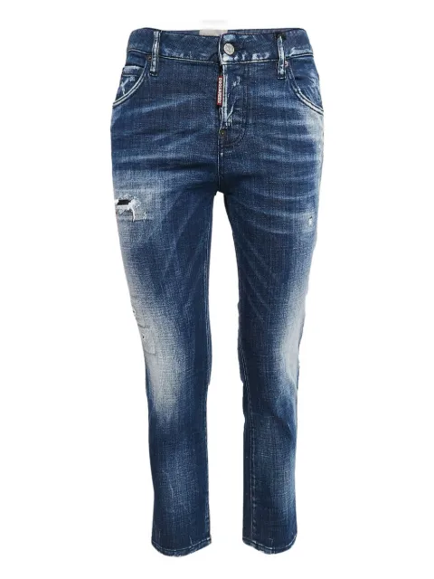 DSQUARED2 jean à effet usé pre-owned