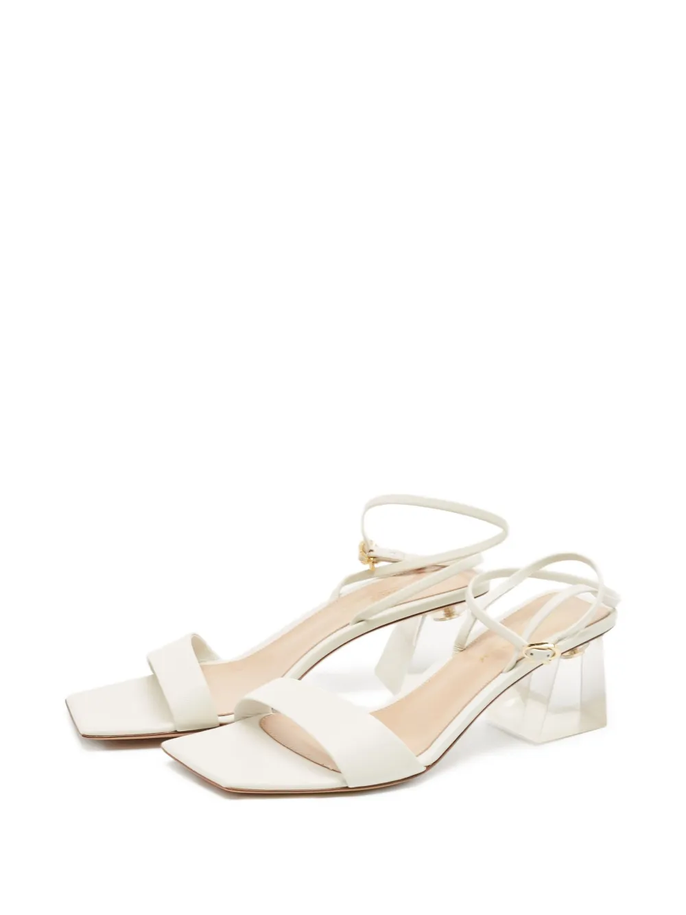 Gianvito Rossi square-toe heeled sandals | Heeled Sandals | Image 2