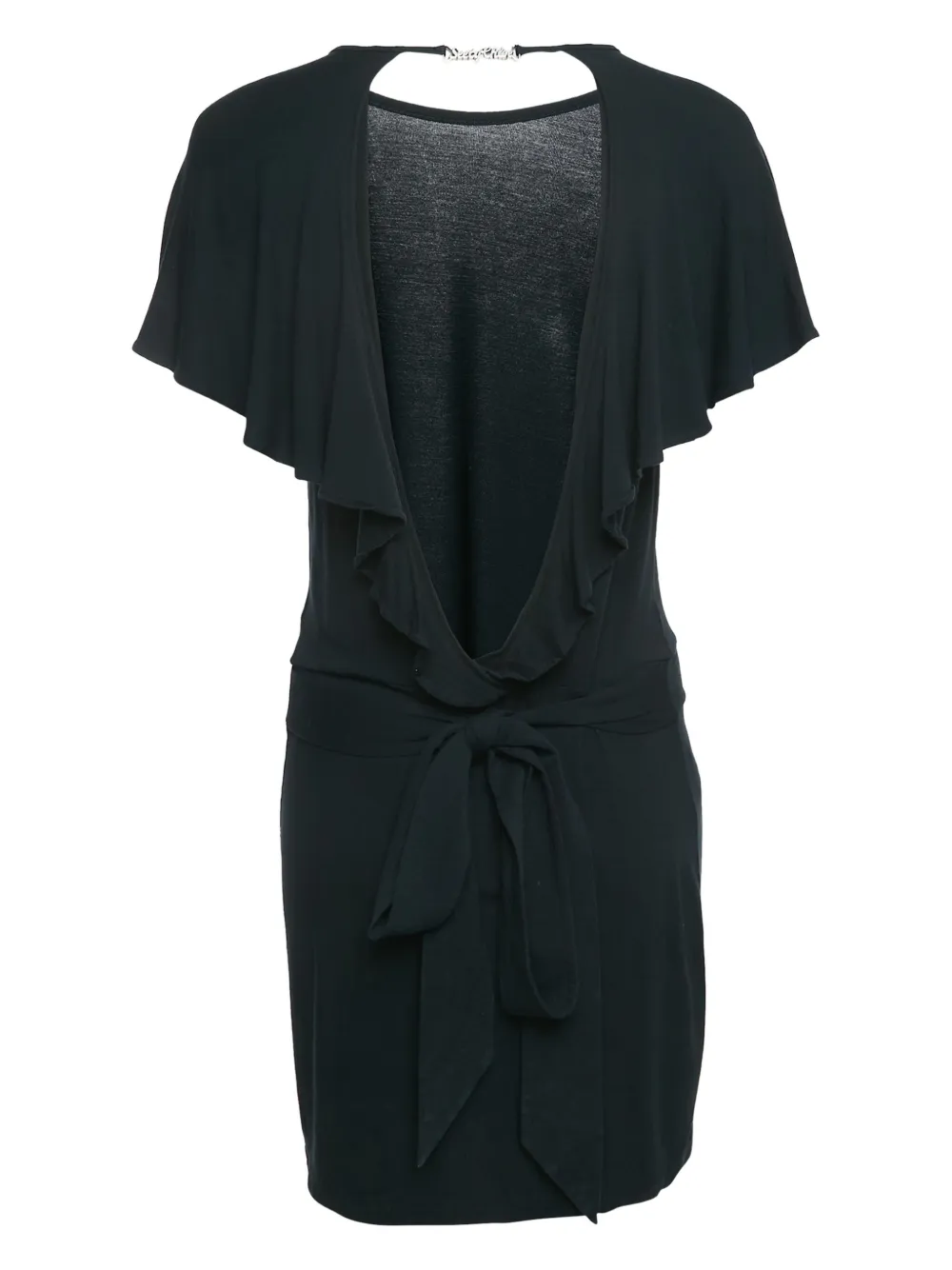 See By Chloé Vintage Pre-owned jurk met ruchemouwen - Zwart