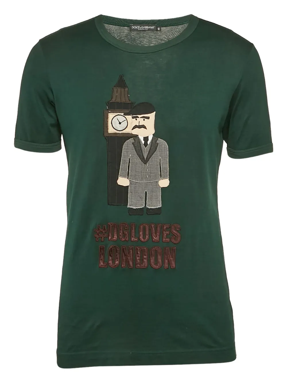Dolce & Gabbana Pre-Owned playera con apliques | verde | Image 1